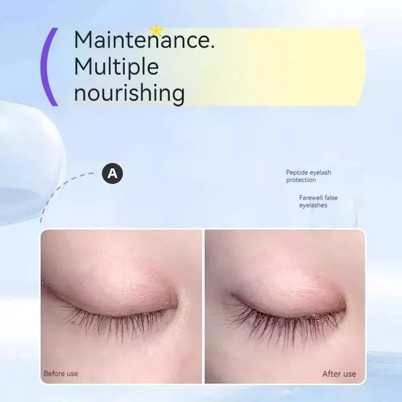Waterproof Lengthens Eyelashes Mascara Multi-peptide Lash Brow Serum Cosmetics Eye Lashes Brush Beauty Long Lasting Eye Makeup