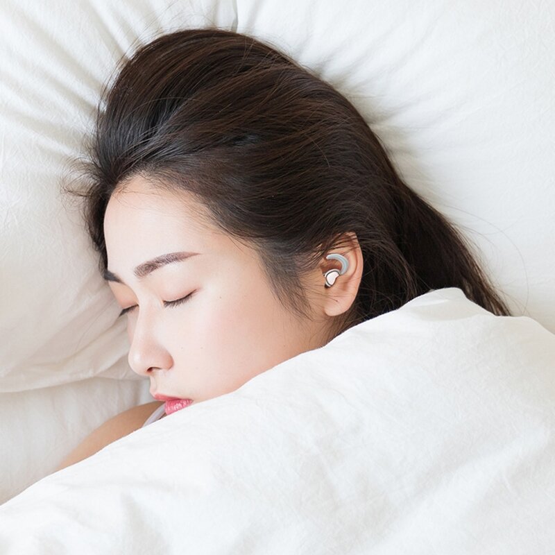 Bouchons d'oreille en silicone R9l'autorisation pour dormir, réduction du bruit, suppression du bruit, protection de la chaleur, confort toute la nuit