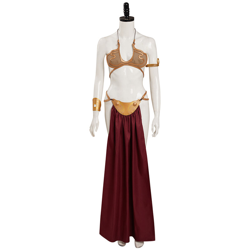 Костюм для косплея Leia для взрослых и детей, женское платье принцессы в стиле Фэнтези для девочек, костюмы с капюшоном и искусственным париком, костюм для Хэллоуина и карнавала