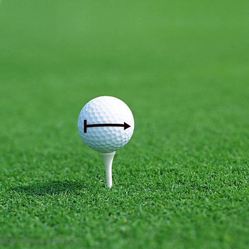 Linha de bola de golfe forro bola marcação fácil forro de bola desenho alinhamento colocando ferramenta com golf putting alinhamento kit