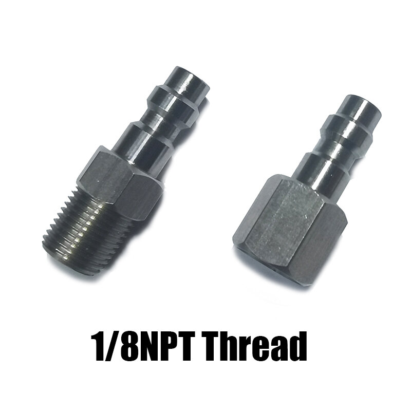 New Air HPA Soft Magazine Taps Valve Adapter Adaptor Male Foster Quick Disconnect Coupler Marui KJW/WE KSC/KWA (US)