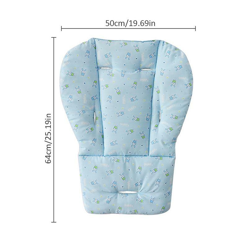 Универсальный мягкий хлопковый коврик для детской коляски, сиденье для детской коляски, подушка для детской коляски