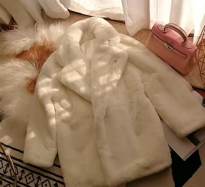 Tao Ting Li Na New Style High-end Fashion Women Faux Fur Coat S67