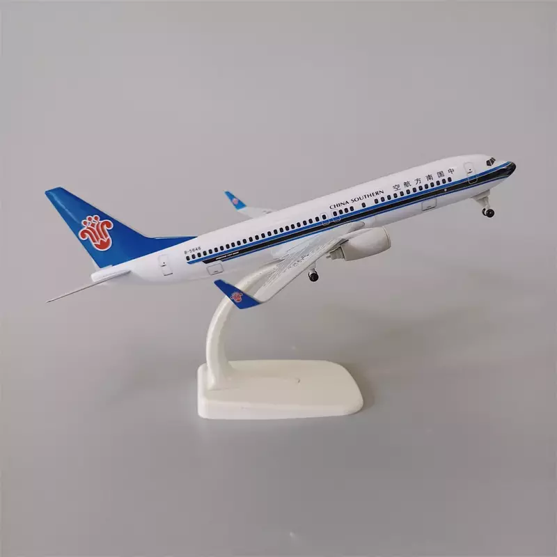 Модель самолета из металлического сплава, 20 см, China South, Боинг 737 B737 Airlines