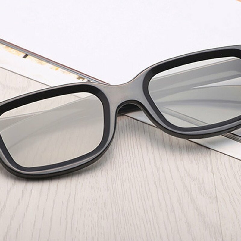 Lunettes pour LG Cinema 3D TV, 2 paires, lunettes de jeu et monture de télévision, lunettes universelles en plastique pour film 3D