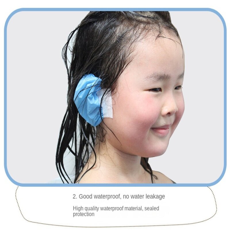 Защита для ушей для девочек и мальчиков, водонепроницаемый шампунь для ванны и душа, накладки на уши