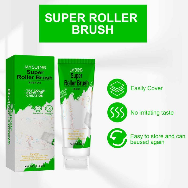 Wall Surfaces Hole Fill Wall Mending Agent Interior Wall Repair Paint Roller Brush for Wall Stain Remover Wall Repair Cream