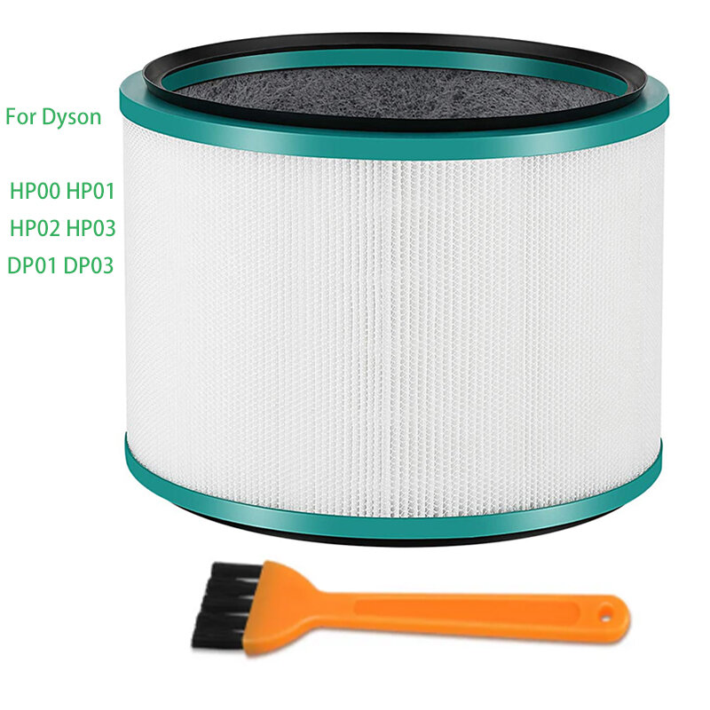 다이슨 퓨어 핫 쿨과 호환 가능한 데스크 청정기 교체용 공기 청정기 필터, 다이슨 HP01, HP02, DP01
