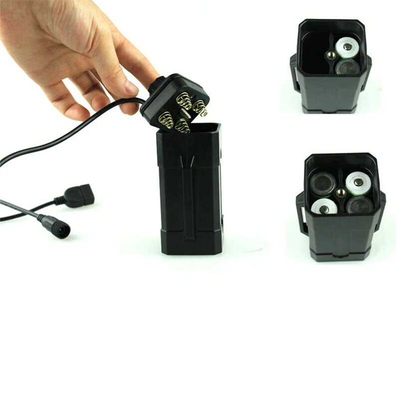 18650 Batterie kasten DC 8,4 V Power banks Fall USB-Aufladung Handy wasserdichten Akku für LED-Fahrrad Licht
