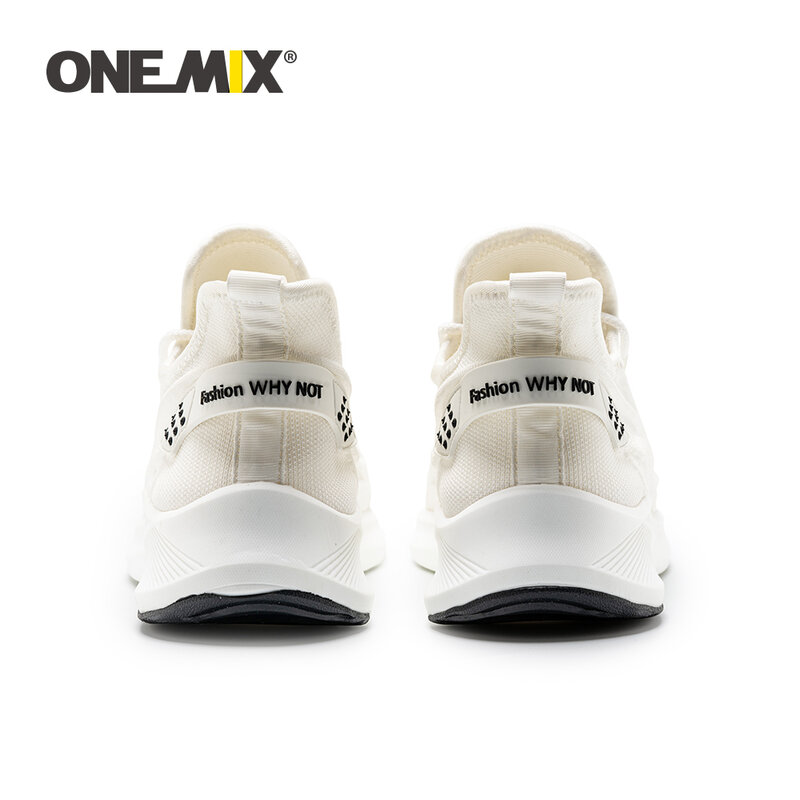 ONEMIX Sepatu Lari Pria Sneakers Tren Ringan Sepatu Kasual Luar Ruangan Sneakers Jalan Wanita
