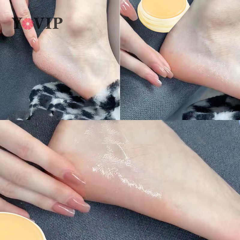 Crema per il trattamento del tallone Anti-screpolature a base di erbe rimozione Anti-essiccazione callo balsamo per la pelle morta maschera per la cura della pelle idratante per i piedi delle mani