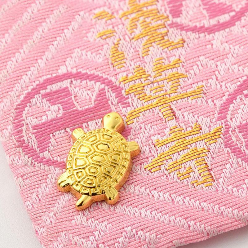 Gouden Geldschildpad Geluksgeschenk Biddende Fortuin Tool Tafelblad Ornamenten Sensoji Tempel Feng Shui Rijkdom Geschenk Japanse Stijl