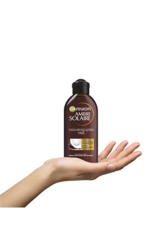 Ambre-aceite bronceador Solaire yogun, Gkf2, 200 ml, 2 'Li Set