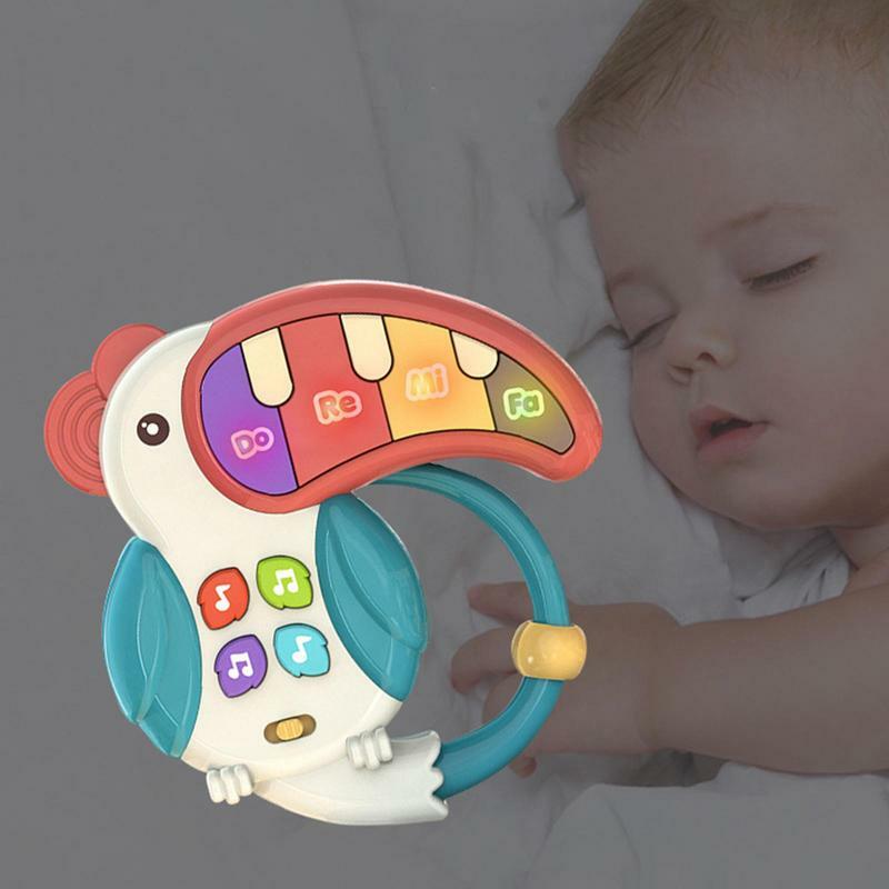 Toddler Piano Toys Electronic Music Piano Keyboard For Girls Creative Animal-Shaped Kids Music Electric Learning Toys For Kids
