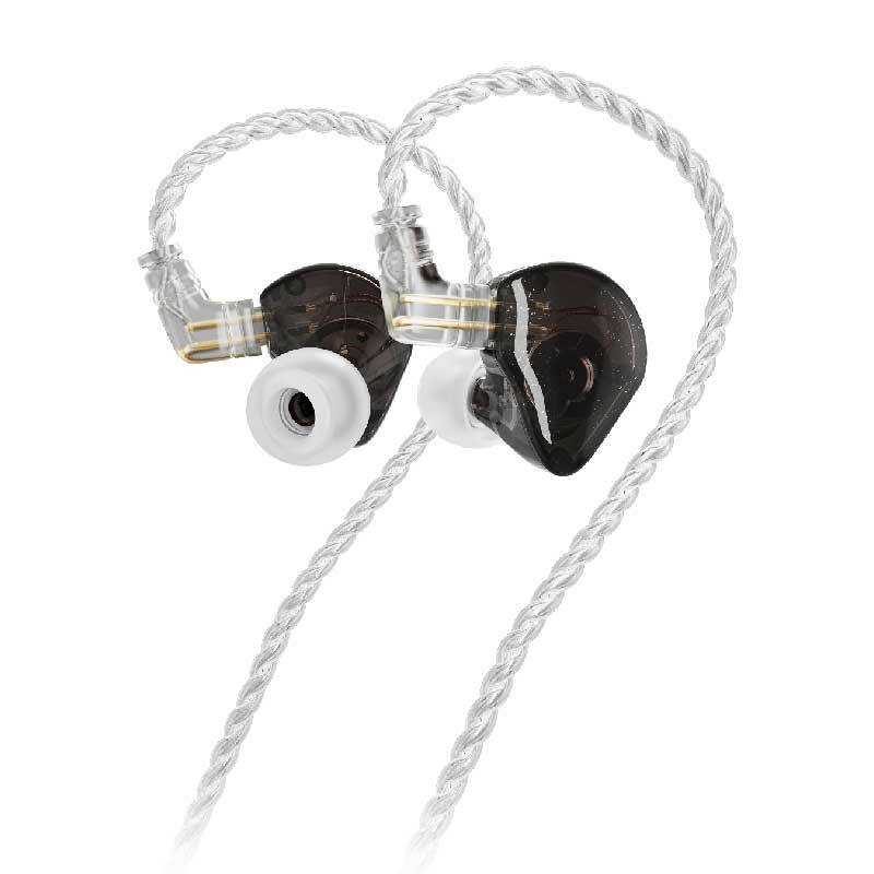 TINHIFI-auriculares intrauditivos T1S HIFI, dispositivo de audio con Monitor de 10mm, diafragma Chapado en berilio, dinámico, DJ, graves, música, Cable desmontable de 2 pines, IEM