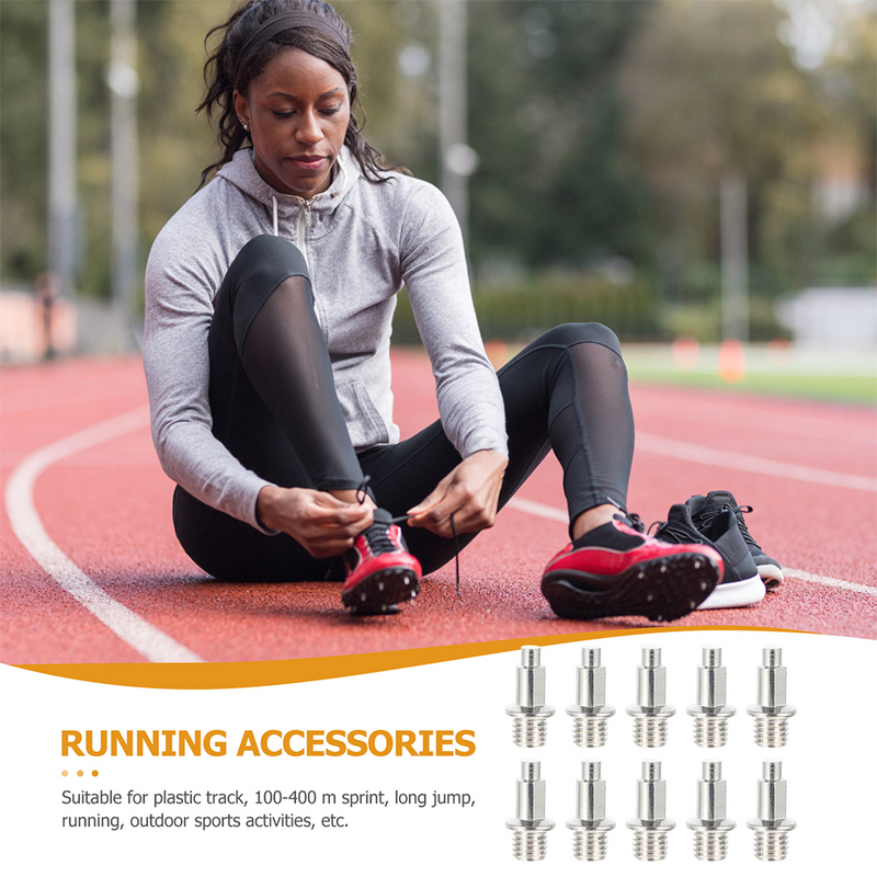 Multipurpose Athletic Shoes Spikes para Senhoras, Durável Golf Tacks Spikes, Track Acessórios, Senhoras Running Shoes