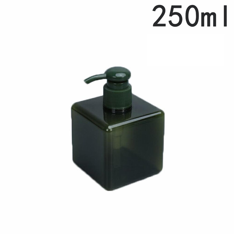 250/450/650ml Press Pump Bottle Empty Square Refillable Bottle Soap Shampoo Liquid Dispenser Container Bathroom Accessories