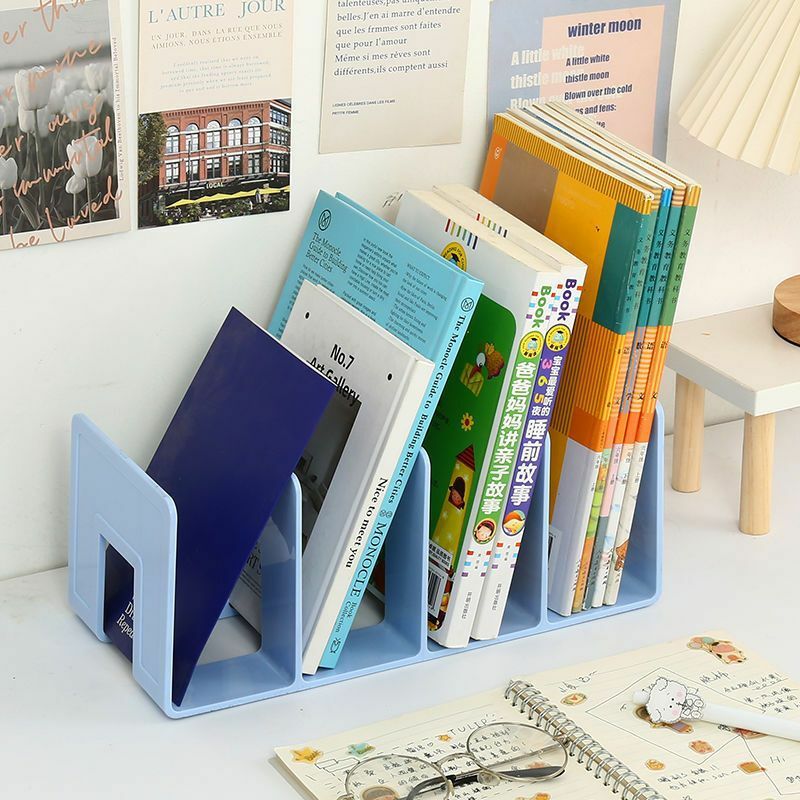 Wielozadaniowy magazyn książki stojak do przechowywania Organizer Organizer na biurko półka na książkę CD magazyn teczka szkolne artykuły biurowe