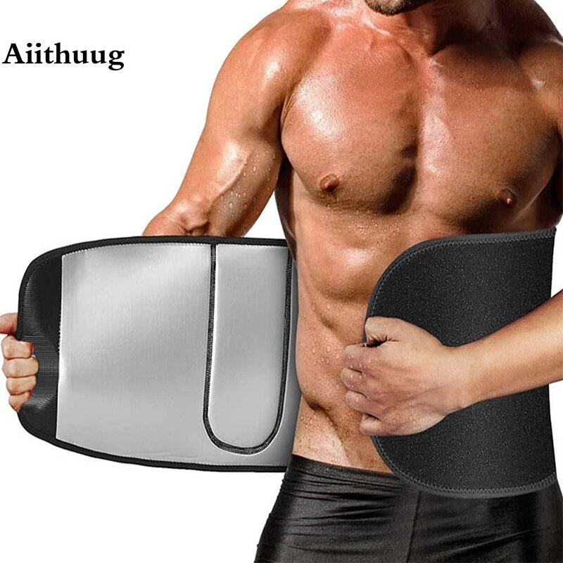 Aiithuug-Cinturón de entrenamiento de cintura para hombres y mujeres, corsé de construcción de cuerpo, moldeador de cuerpo, cinturones, faja adelgazante, banda de entrenamiento de gimnasio