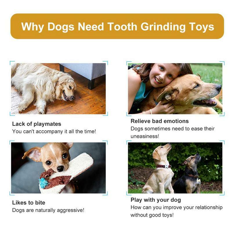 Bastão de café para cães, Pet Chew Brinquedos, Entretenimento e Limpeza De Dentes, Mordedores Calmantes Duro