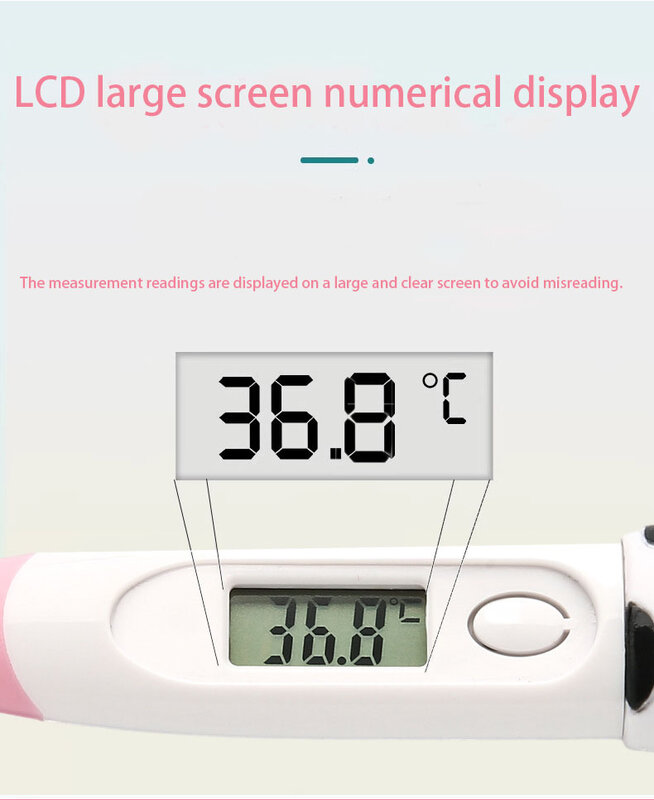 Cartoon tragbare elektronische Thermometer Produkte sicher nass trocken Veterinär zubehör Haustier medizinische Geräte Werkzeug zubehör