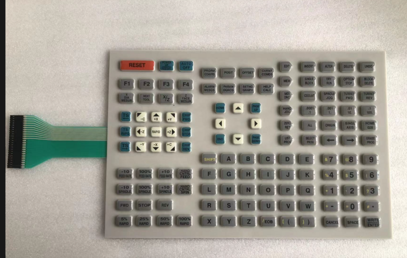 Keypad membran sentuh Kompatibel Penggantian baru untuk HAAS 61-1 0201 0202
