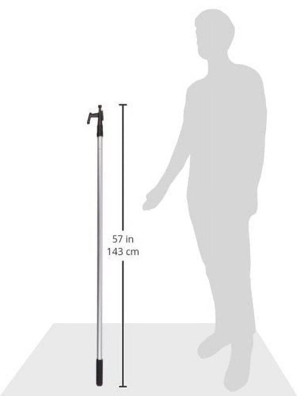 확장 보트 후크-텔레스코픽, 플로팅, 다목적-4 ft. (124 cm) 에서 8 ft. (243 cm) (040609) 까지 확장