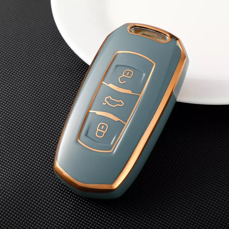 TPU Car Smart Key Cover Case Shell Fob For Geely Atlas Boyue NL3 EX7 SUV GT GC9 Emgrand X7 Borui Auto Holder Accessories