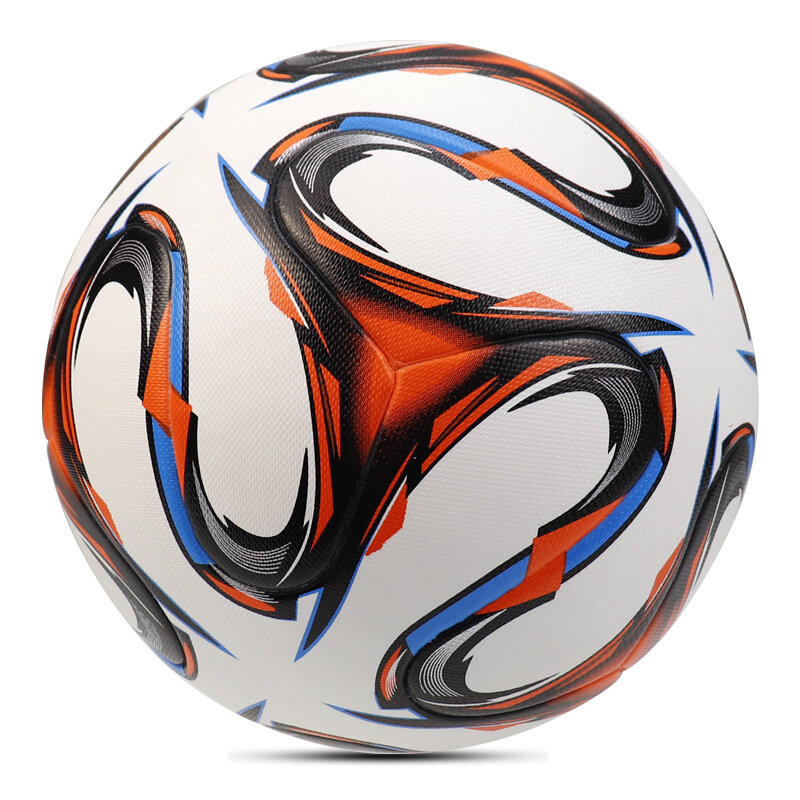Pallone da calcio ufficiale professionale di alta qualità da calcio misura 5/4 materiale PU senza cuciture resistenza all'usura calcio