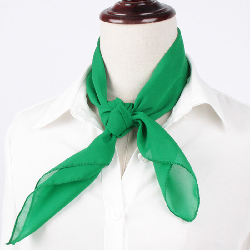 Шелковые шарфы Hakerchief, тонкий мягкий шелковый шарф среднего размера для упаковки волос и сна