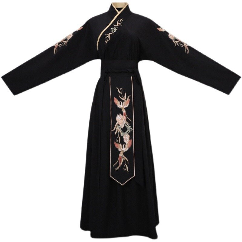 Для мужчин, традиционная вышивка в китайском этническом стиле, японский самурайский костюм