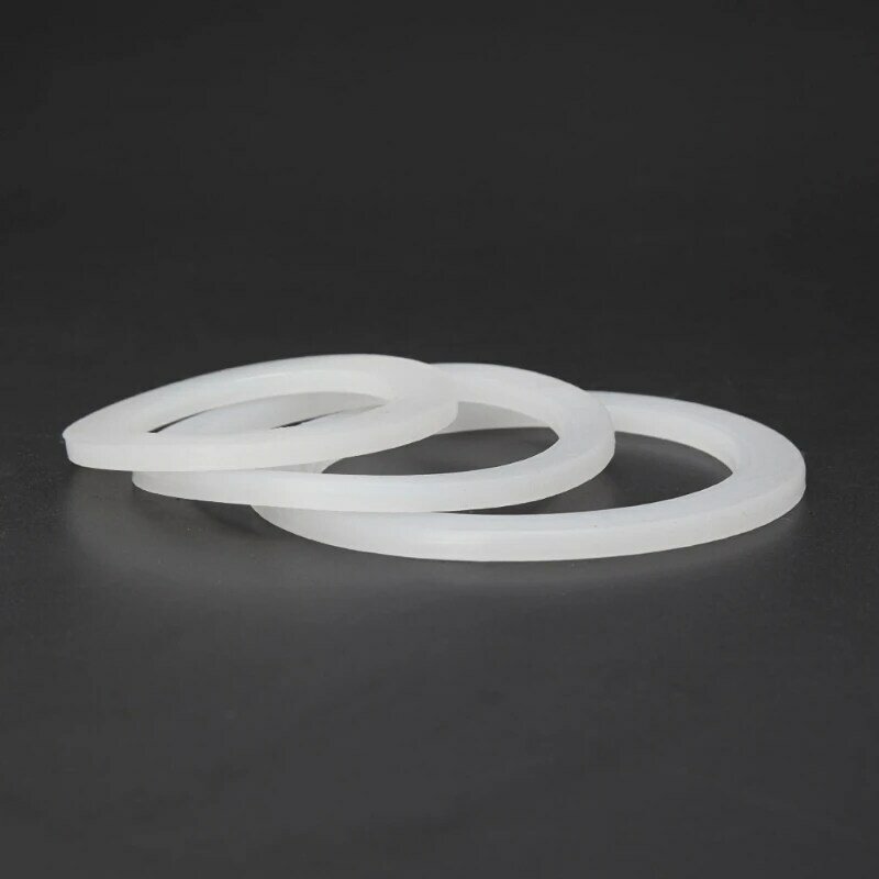 D0AB Silicone Seal Ring Flexible Washer Gasket Ring Replacenent For Moka Pot Espresso