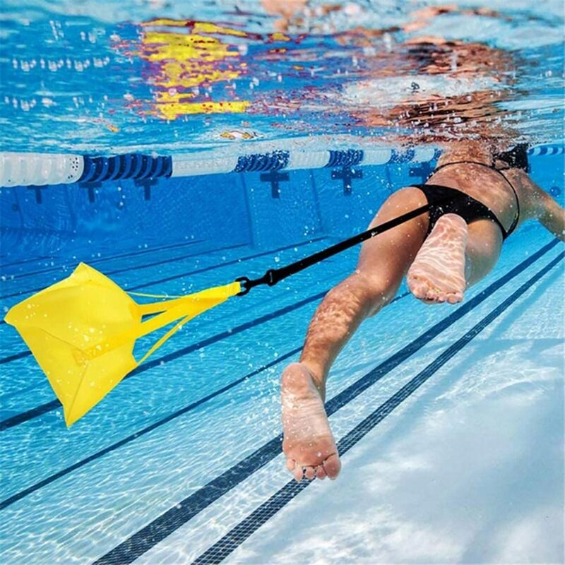 Übung Schwimmen Schlepp zubehör Widerstands gürtel langlebiger Schwimm widerstand Fallschirm Sport Widerstands trainings gerät