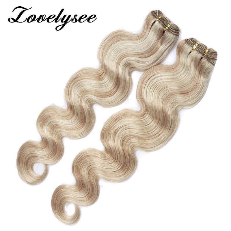 Brazilian Remy Hair Extensions, Body Wave Cabelo Humano, Ombre Color, 100% Cabelo Humano, Double Weft Tece, 50 g