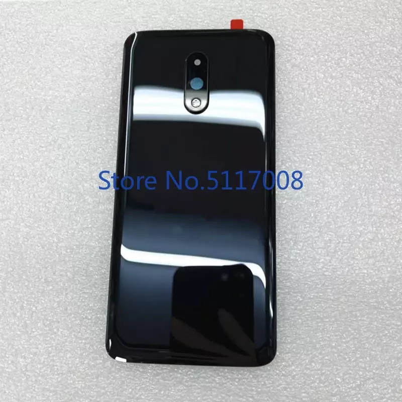 6.41" Housing For Oneplus 7 One Plus Battery Back Cover Oneplus7 Glass Door Shiny Repair Replace Rear Case