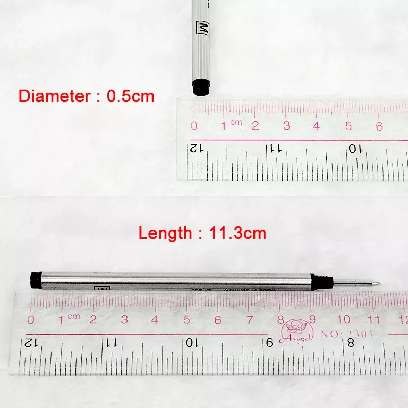 TS ตัวเติมสีดำ/ น้ำเงิน0.7มม. สำหรับปากกาลูกกลิ้งปากกาเอ็มบีเครื่องเขียนปากกาเขียน
