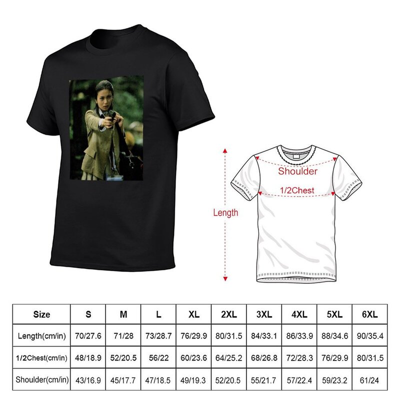 Camiseta Battle Royale masculina de filmes, tamanhos maiores, blusa verão, moda coreana