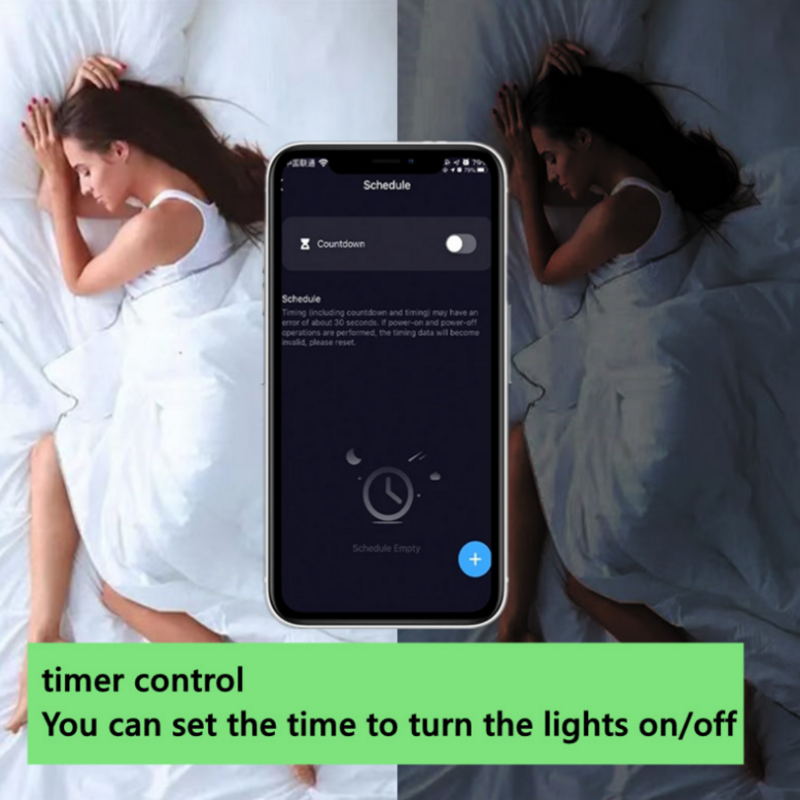 VnnZzo RGB Bluetooth умная лампа управление через приложение с регулируемой яркостью 15 Вт E27 RGB + CW + WW Светодиодная лампа с изменением цвета совместима с IOS/Android
