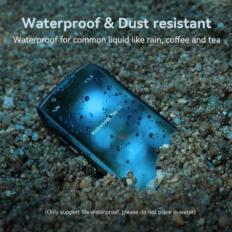هاتف Cubot KingKong MINI 3 الذكي بشاشة 4.5 بوصات ومعالج Helio G85 ثماني النواة وذاكرة وصول عشوائي 6 جيجابايت + مساحة تخزين 128 جيجابايت ومزود بشريحتين وخاصية NFC ومضاد للمياه