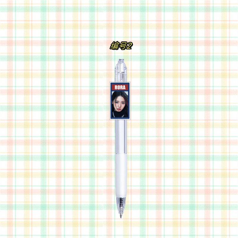 Kpop BABYMONSTER Neutral Pen Stationery Pens Albums Photo AHYEON RORA ASA RUKA Lovely Character Neutral-pen Office Stationery