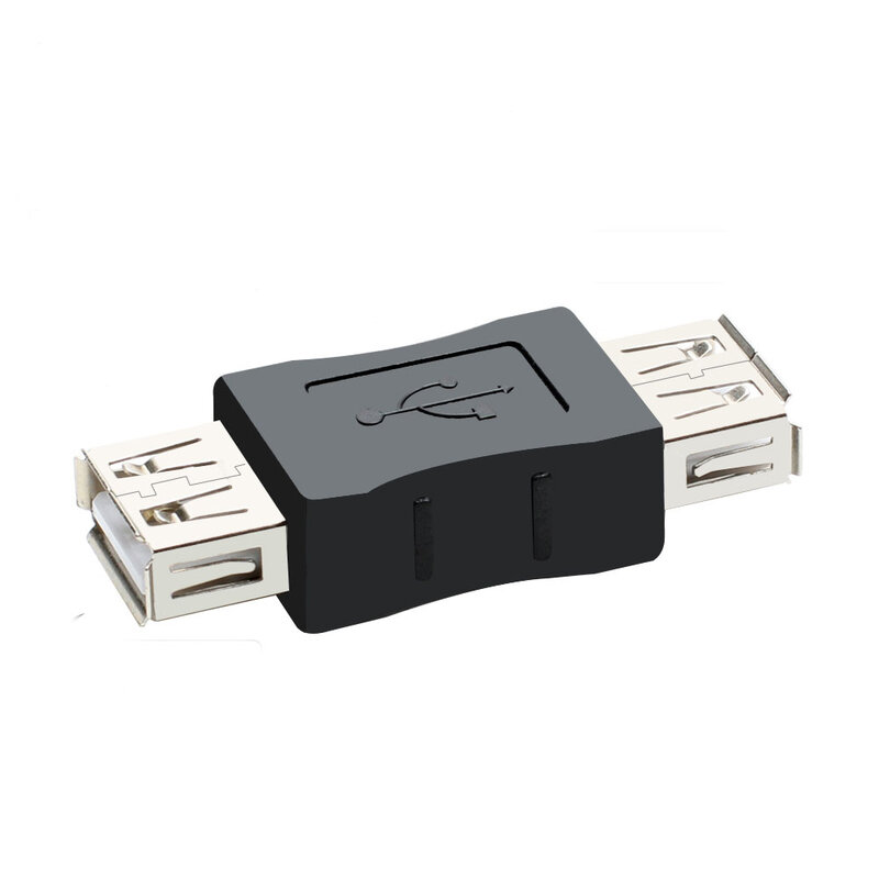 USB 2,0 AM macho a AF hembra adaptador USB macho a macho cabezal de extensión USB hembra a hembra cable de conversión