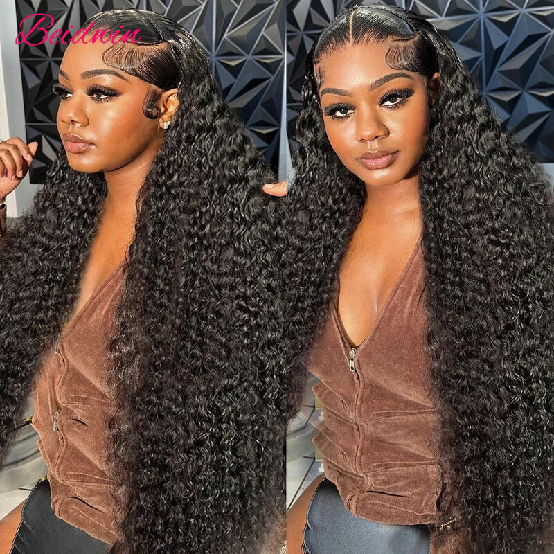 Curly Lace Front Human Hair Wig 13X4 Lace Frontal Human Hair Wigs 13X6 Lace Frontal Glueless Preplucked Human Wigs Ready To Go
