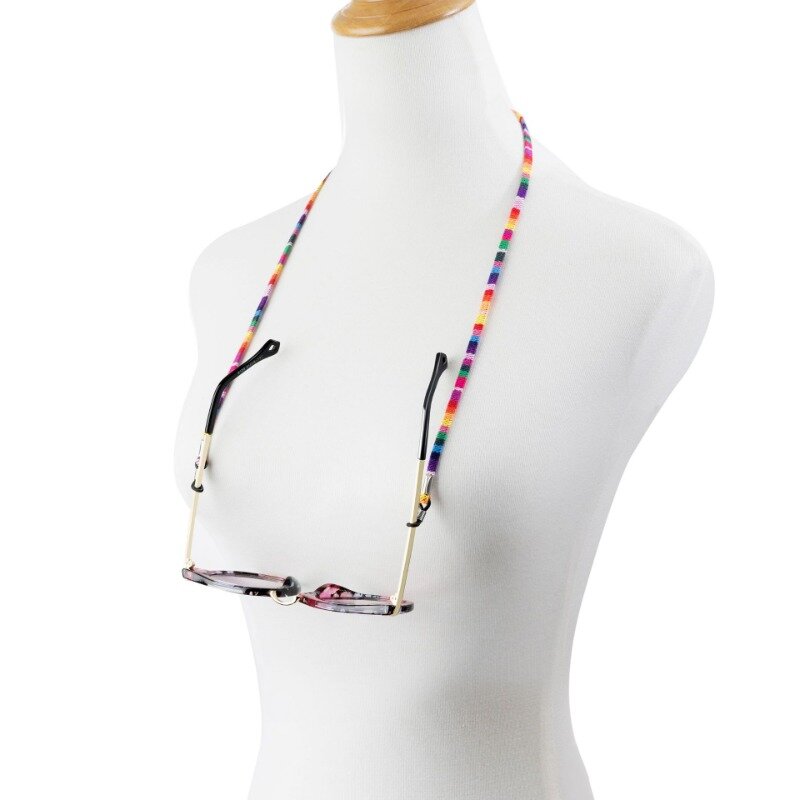 Модный Цветной ремешок для солнцезащитных очков цепочка для очков в богемном стиле ремешок для шеи