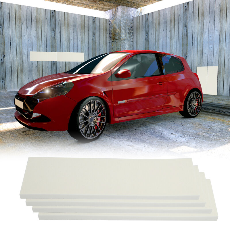 X Autohaux 400Mm 150Mm 200Mm 15Mm 20Mm Pelindung Dinding Garasi Mobil Pelindung Bumper Pintu Anti Benturan Tahan Air Keselamatan Parkir