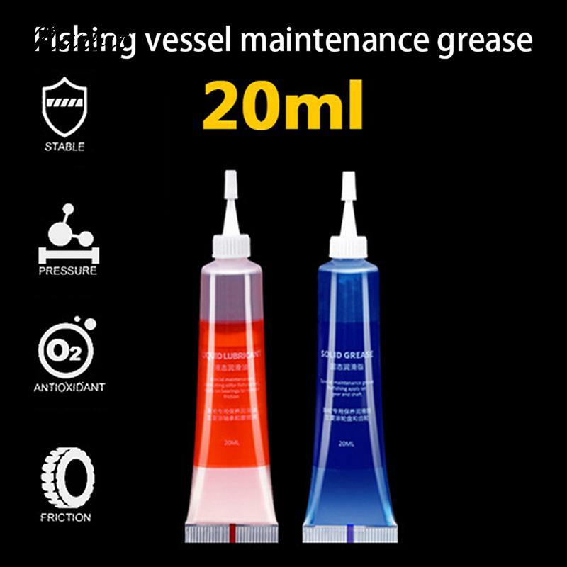 Fishing Reel Oil and Grease Lubricant For Baitcasting Spinning Fishing Reel Bearing Maintenance Fishing Tool