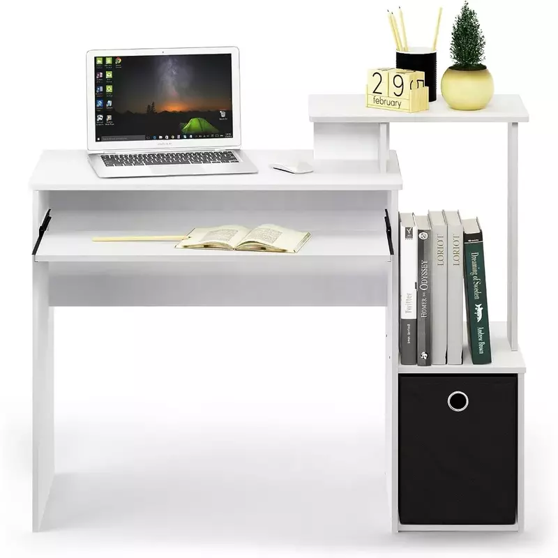 PC Gaming Stuhl Econ Mehrzweck Home Office Computer Schreibtisch weiß/schwarz tragbaren Klapptisch für Laptop Bett Mesa Gamer
