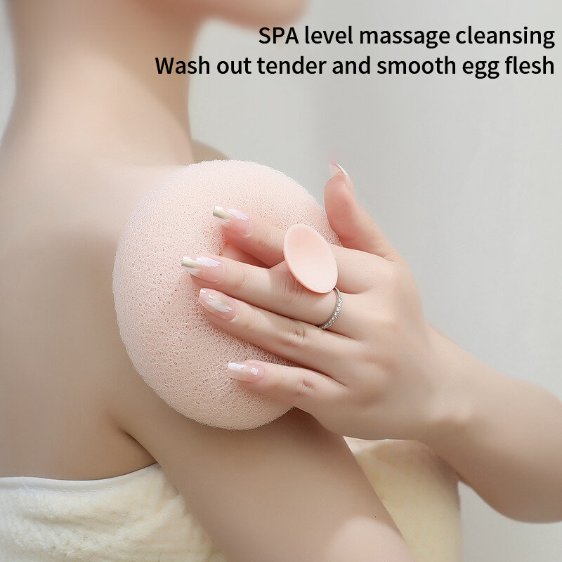 Sucker Shower Ball Body Scrub Massage Ball Japanese SPA Cup Body Massage Sponge Bathroom Accessories