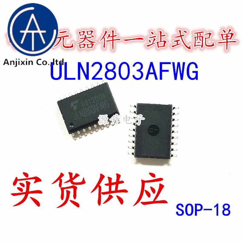 10 Buah 100% Asli Baru ULN2803AFWG ULN2803 Seri Transistor Darlington SOP-18