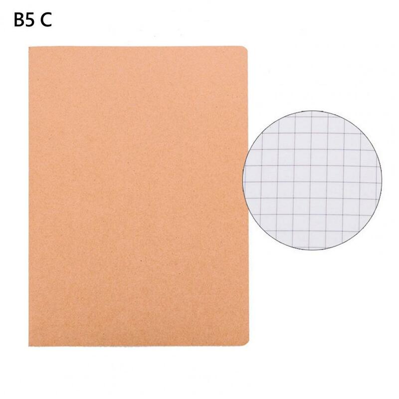 Notebook with Beige Paper Vintage Kraft Paper Notebook A4/a5/b5 Thick Ink-proof Pages No Bleed Beige Paper Ideal for Students