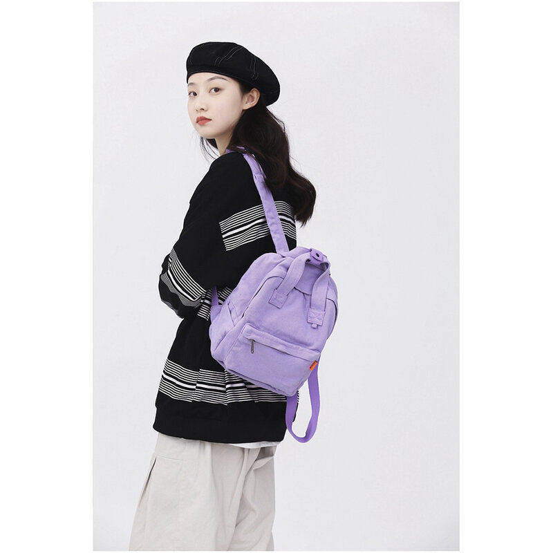 Школьный ранец для мальчиков и девочек, индивидуальный холщовый дорожный рюкзак для учеников с именами, моющийся Маленький уличный рюкзак